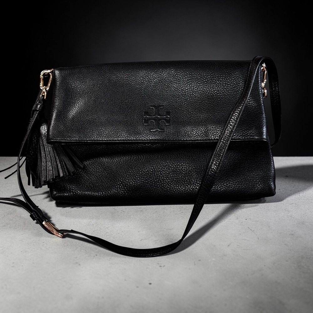 Tory Burch Elegant Black Crossbody Bag
